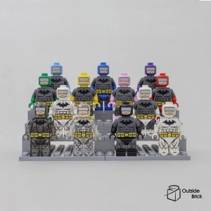 [Golden minifigs&91; Batman 身體 (複雜款) - 藍色