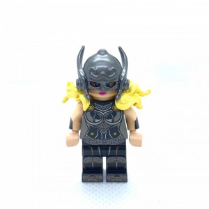 [Crazyminifigs&91; 女雷神 黑色 (欠錘) (欠披風) 