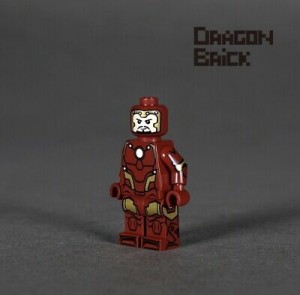 [DRAGON BRICK] Iron Man Tony Stark Armor Mark 50