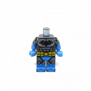 [Golden minifigs&91; Batman 身體 (複雜款) - 淺藍色 (欠頭)